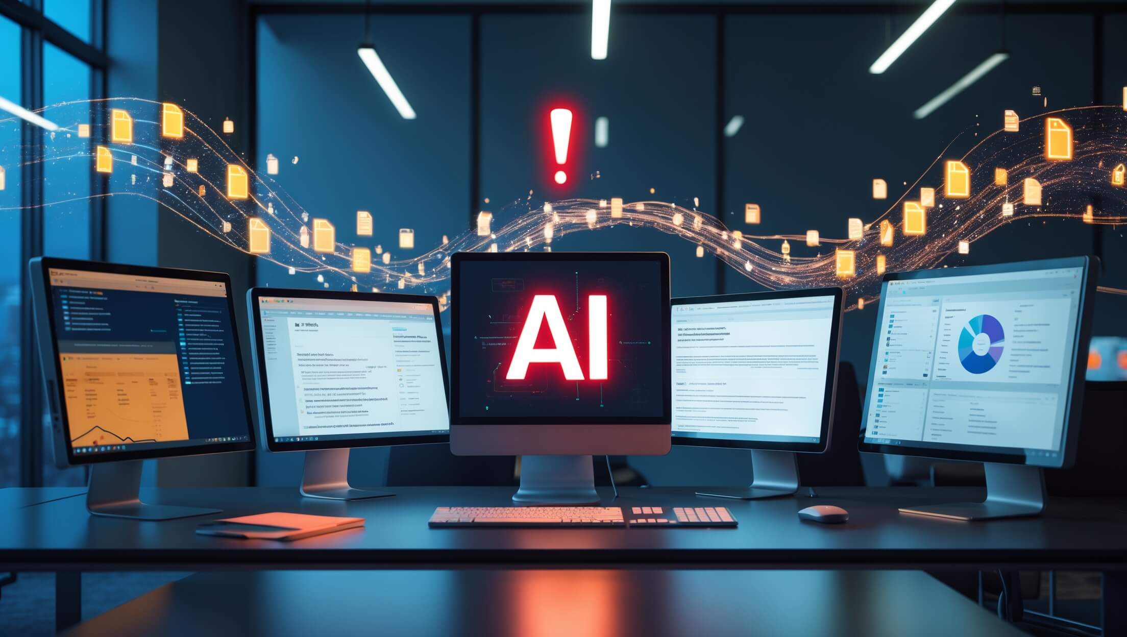 2. 員工各用各的 AI，企業資安管控有疑慮，難管理、標準化 dark